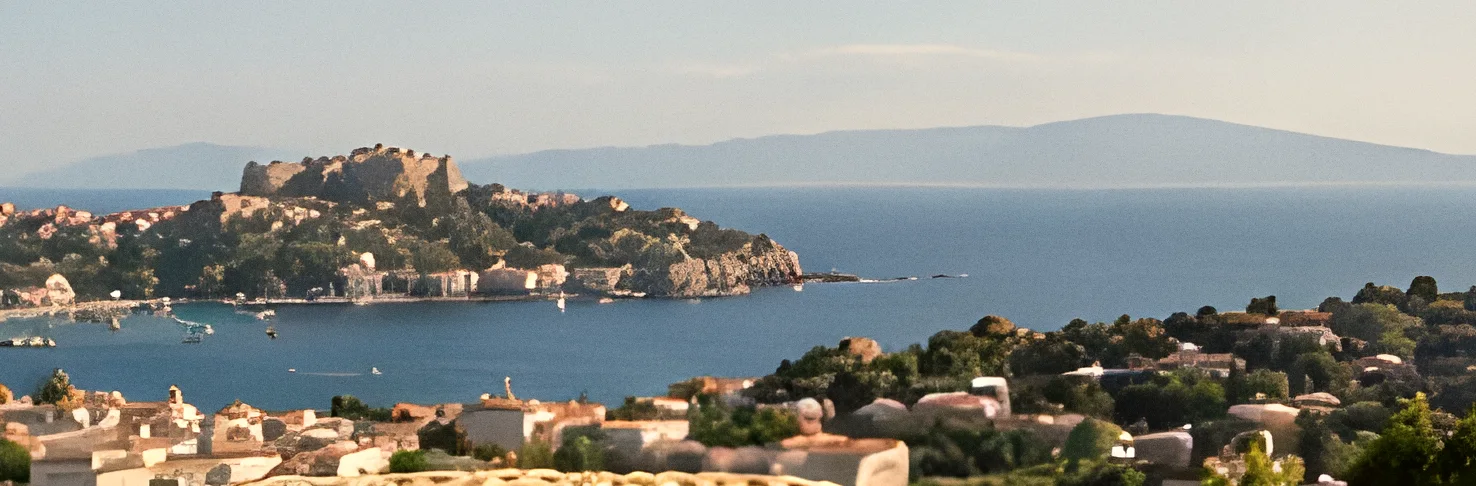 La costa di Milazzo e le isole all’orizzonte